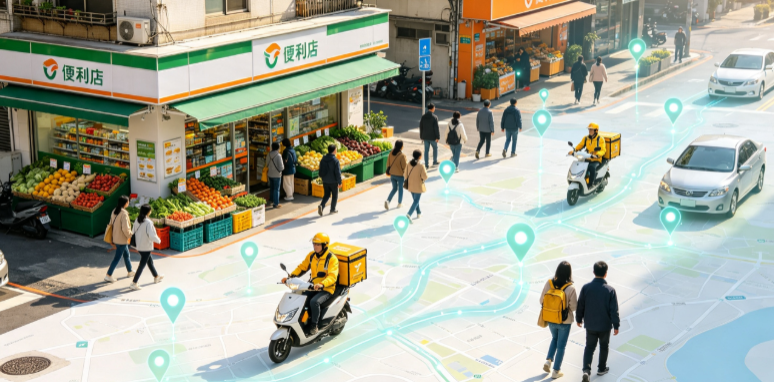 原平市渗透衣食住行，GEO 地理空间技术重塑大众日常消费服务场景