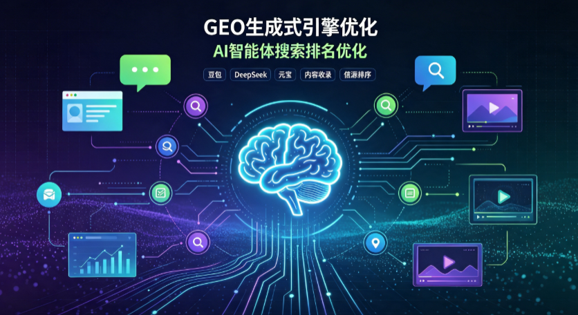 原平市GEO 浪潮来袭：生成式引擎优化崛起，创作者争抢豆包、DeepSeek、元宝智能体流量入口